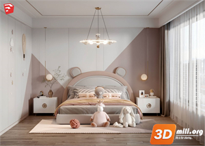 Children Room Scenes Skp FIles 